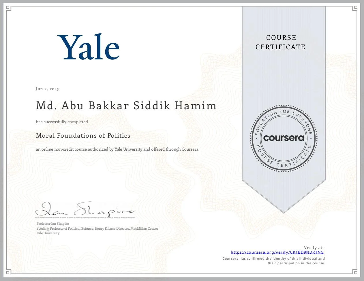 Moral Foundations of Politics